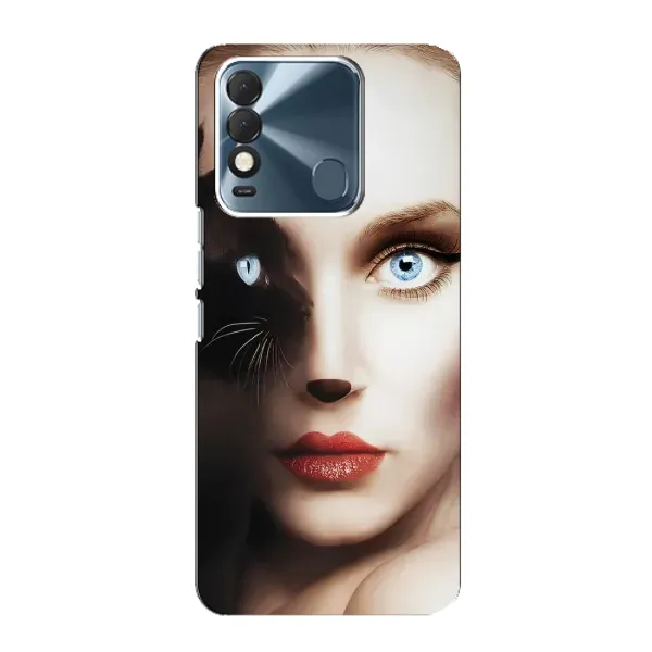 Чехол с рисунком «Женщина кошка» для TECNO Spark 8 Чехол с рисунком «Женщина кошка» для TECNO Spark 8