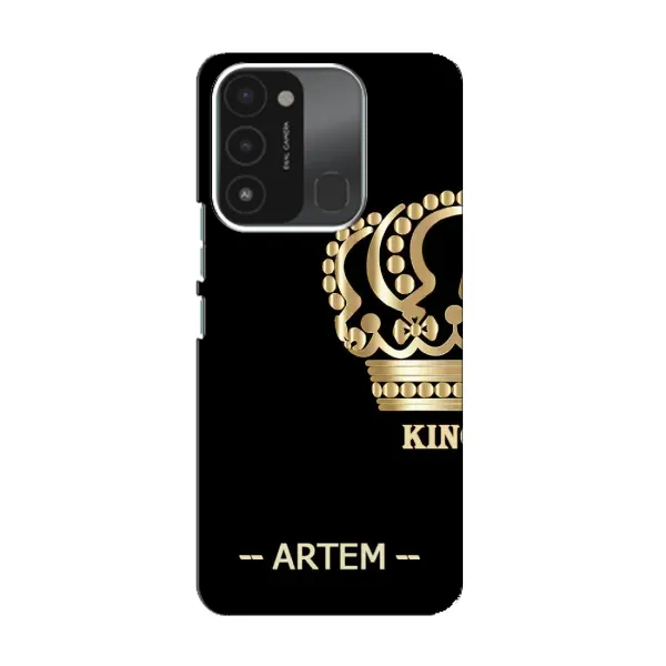 Чехол с рисунком «ARTEM» для TECNO Spark 8C