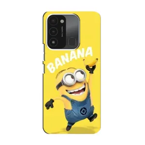 Мультяшний принт на Чохол для Техно Спарк 8с (Banana)