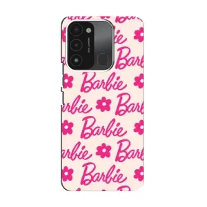 Силиконовый Чехол Барби Фильм на TECNO Spark 8C (Barbie)