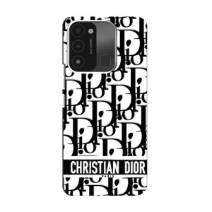Чохол (Dior, Prada, YSL, Chanel) для TECNO Spark 8C (Christian Dior)