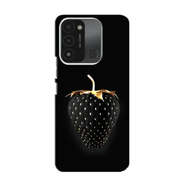 Чехол с рисунком «Чёрная клубника» для TECNO Spark 8C Чехол с рисунком «Чёрная клубника» для TECNO Spark 8C