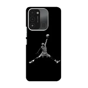 Силіконовый Чохол Nike Air Jordan на Техно Спарк 8с (Джордан)