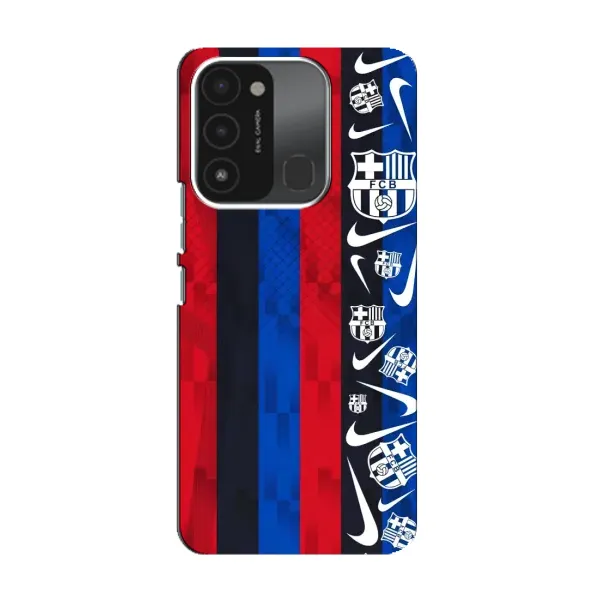 Чехол с рисунком «Фанат Барсы» для TECNO Spark 8C