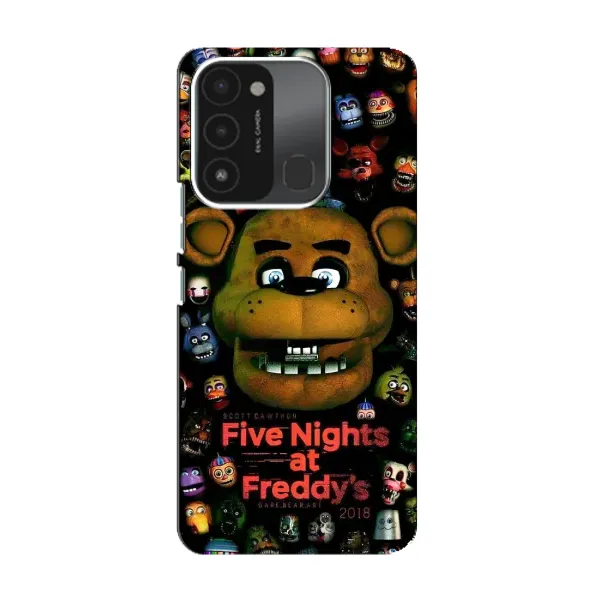 Чехол с рисунком «Freddy» для TECNO Spark 8C Чехол с рисунком «Freddy» для TECNO Spark 8C