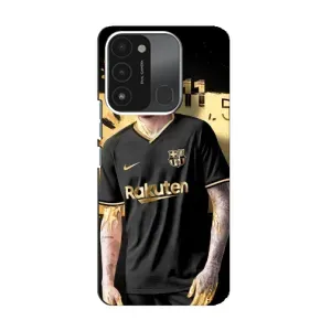 Силиконовый Чехол TECNO Spark 8C (Gold Neymar)
