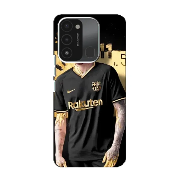 Чехол с рисунком «Gold Neymar» для TECNO Spark 8C Чехол с рисунком «Gold Neymar» для TECNO Spark 8C