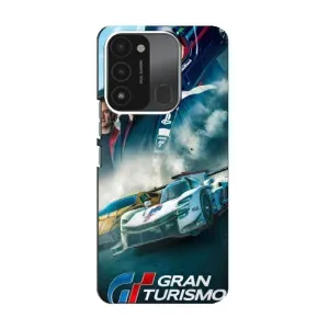 Чехол Gran Turismo / Гран Туризмо на Техно Спарк 8с (Гонки)