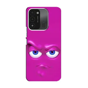 Силиконовые Чехлы (смешные стикеры) для TECNO Spark 8C (Хитрая мордочка)