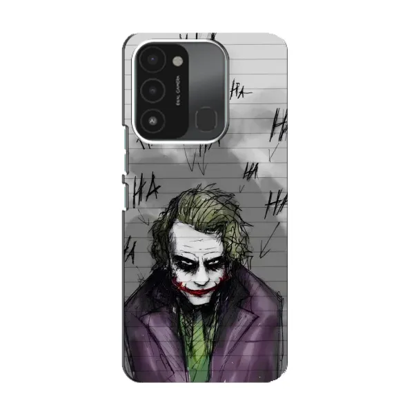 Чехол с рисунком «Joker клоун» для TECNO Spark 8C Чехол с рисунком «Joker клоун» для TECNO Spark 8C