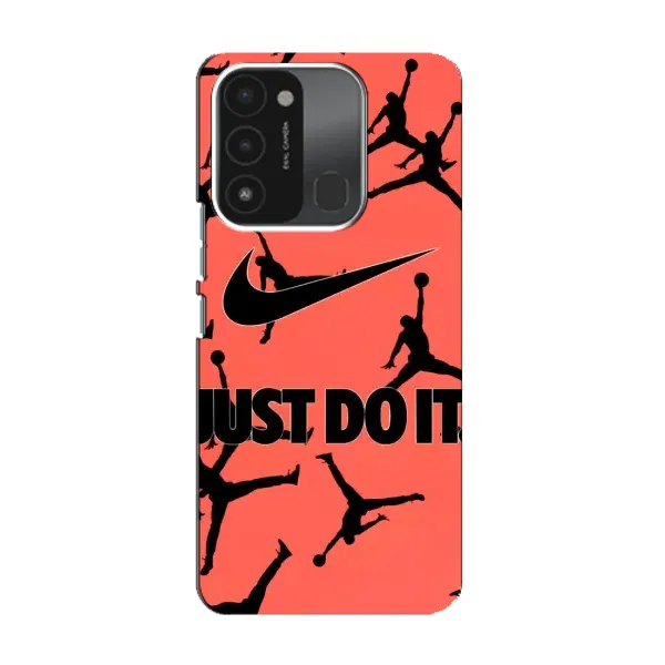 Чехол с рисунком «Just Do It» для TECNO Spark 8C Чехол с рисунком «Just Do It» для TECNO Spark 8C