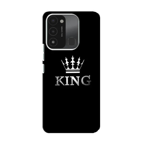 Чехол с рисунком «KING» для TECNO Spark 8C Чехол с рисунком «KING» для TECNO Spark 8C