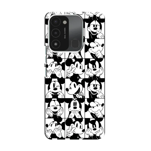 Чехол с рисунком «Коллаж Микки Маус» для TECNO Spark 8C Чехол с рисунком «Коллаж Микки Маус» для TECNO Spark 8C