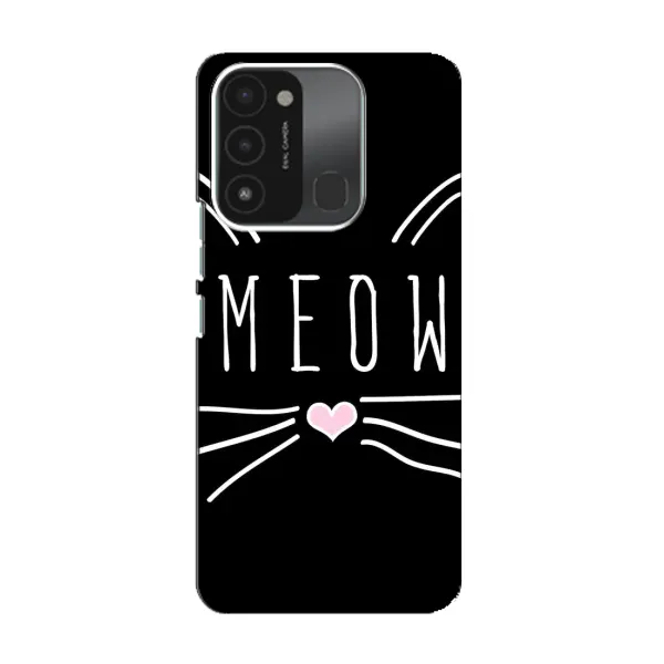 Чехол с рисунком «КОТИК MEOW» для TECNO Spark 8C Чехол с рисунком «КОТИК MEOW» для TECNO Spark 8C