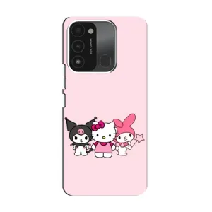 Чехол с персонажем Куроми на TECNO Spark 8C (Куроми Мелоди Китти)