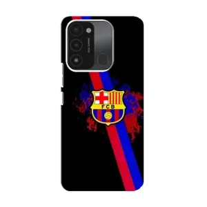 Чехол для TECNO Spark 8C (Барселона) (Лого Барсы)