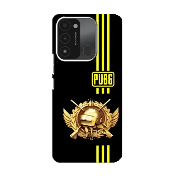 Чехол с рисунком «Лого PUPG» для TECNO Spark 8C Чехол с рисунком «Лого PUPG» для TECNO Spark 8C