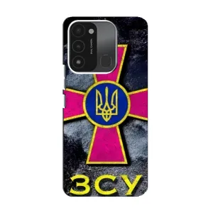 ЗСУ Чехлы (TPU) для TECNO Spark 8C (Лого ЗСУ)