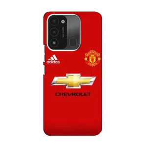 Силиконовые Чехлы принт Футбол на TECNO Spark 8C (Man United)