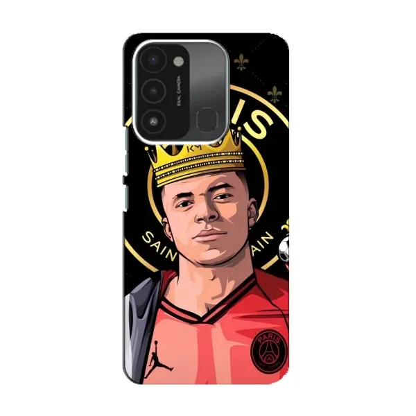 Чехол с рисунком «Mbappe King» для TECNO Spark 8C Чехол с рисунком «Mbappe King» для TECNO Spark 8C