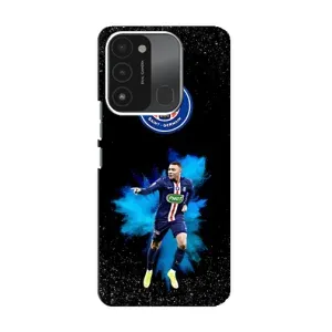 Чехол (TPU) с Футболистом на TECNO Spark 8C (Мбаппе ПСЖ)
