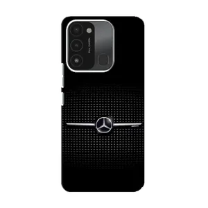 Силіконовий бампер з картинкою машини на TECNO Spark 8C (Mercedes)