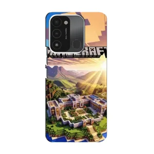 Чехол майнкрафт для TECNO Spark 8C (MINECRAFT)