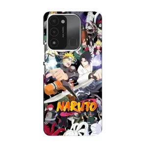 Купить Чохли на телефон з принтом Anime для TECNO Spark 8C (Наруто постер)
