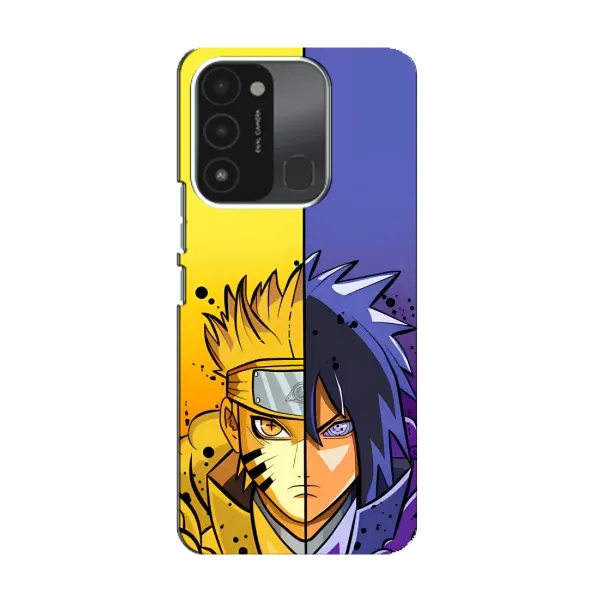 Чехол с рисунком «Naruto Vs Sasuke» для TECNO Spark 8C Чехол с рисунком «Naruto Vs Sasuke» для TECNO Spark 8C
