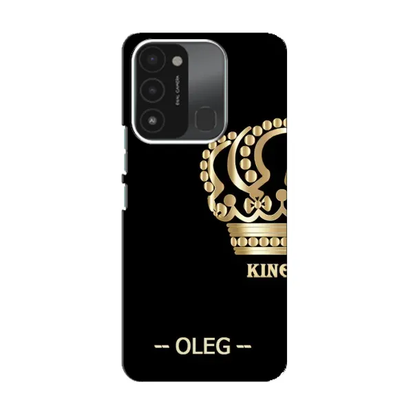 Чехол с рисунком «OLEG» для TECNO Spark 8C