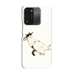 Чохол на тематику: Коти для TECNO Spark 8C (Відпочинок)