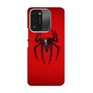 Чехол Супергерой Человека Паука на TECNO Spark 8C (Паук марвел)