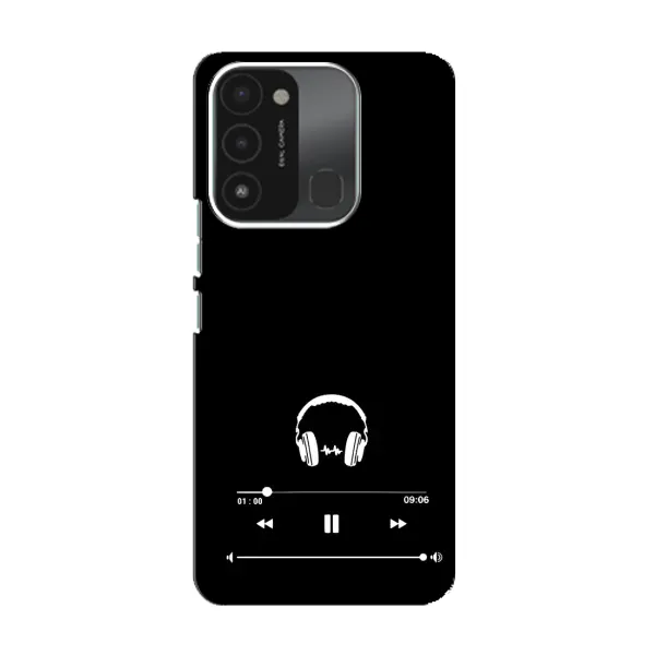 Чехол с рисунком «Плеер» для TECNO Spark 8C Чехол с рисунком «Плеер» для TECNO Spark 8C