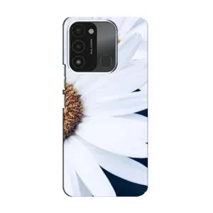 Чохол з ромашками на TECNO Spark 8C (Пів ромашки)