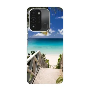 Летний Чехол на TECNO Spark 8C (Рай)