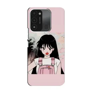 Чехол с персонажами АНИМЕ на TECNO Spark 8C (Сейлор Марс)