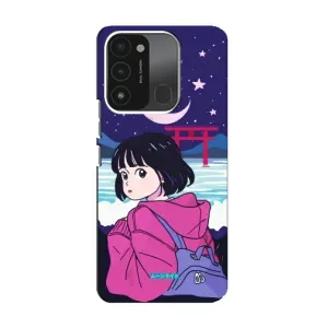 Чехол с персонажами АНИМЕ на TECNO Spark 8C (Синобу Миякэ)