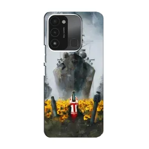 Чехлы для TECNO Spark 8C (Home - Украина) (Смелость)
