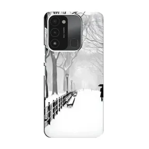 Чохли на Новий Рік TECNO Spark 8C (Снігом замело)