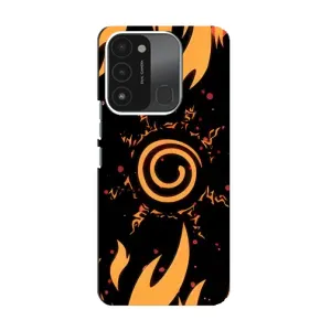 Купить Чохли на телефон з принтом Anime для TECNO Spark 8C (Сонце Наруто)