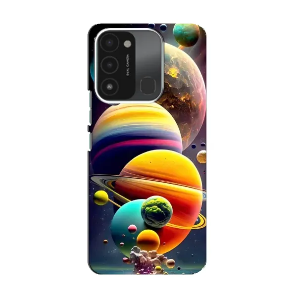 Чехол с рисунком «Солнечна система» для TECNO Spark 8C Чехол с рисунком «Солнечна система» для TECNO Spark 8C