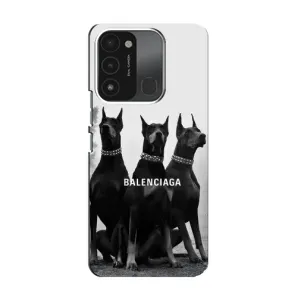 Чехол ДОБЕРМАН для TECNO Spark 8C (Три добермана)