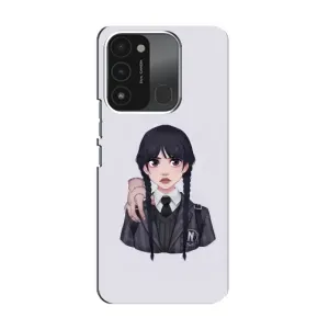 Чехлы с принтом Уэнсдей на TECNO Spark 8C (Вещь Венсдей)