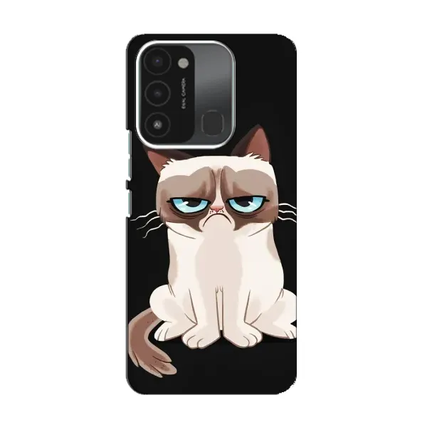 Чехол с рисунком «Взгляд кота» для TECNO Spark 8C Чехол с рисунком «Взгляд кота» для TECNO Spark 8C