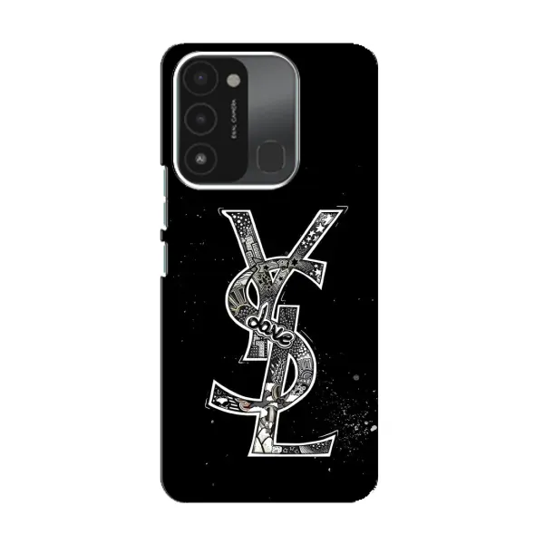 Чехол с рисунком «YSL» для TECNO Spark 8C Чехол с рисунком «YSL» для TECNO Spark 8C