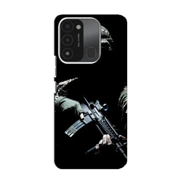 Чехол с рисунком «ЗСУ снайпер» для TECNO Spark 8C Чехол с рисунком «ЗСУ снайпер» для TECNO Spark 8C