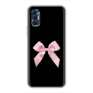 Чохол банти для TECNO Spark 8P (Бант на чорному)