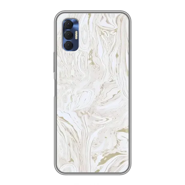 Чехол с рисунком «белый мрамор» для TECNO Spark 8P Чехол с рисунком «белый мрамор» для TECNO Spark 8P