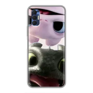 Чехол дракон Беззубик для TECNO Spark 8P