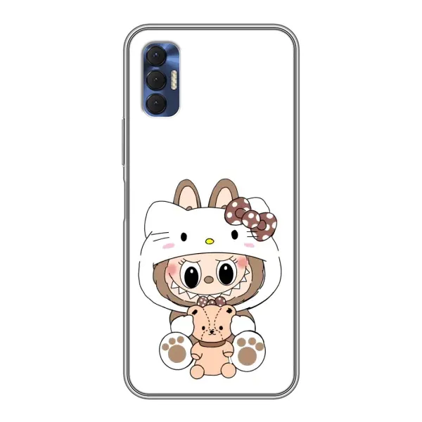 Чехол с рисунком «Белый Лабубу» для TECNO Spark 8P Чехол с рисунком «Белый Лабубу» для TECNO Spark 8P